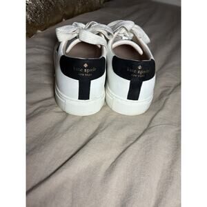 Kate Spade Fez Gloss Leather Sneakers Size 9.5
